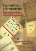 Los juristas y el "régimen", de Federico Fernández-Crehuet López | portada del libro