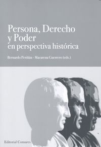 Persona, Derecho y Poder en perspectiva histórica, de Ribas Alba et al., José | portada del libro