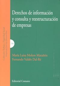 Derechos de información y consulta y reestructuración de empresas, de Valdés Dal-Ré, Fernando | portada del libro