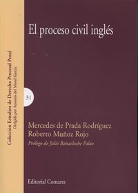 El proceso civil inglés, de De Prada Rodríguez | portada del libro