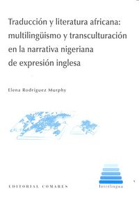 Traducción y literatura africana, de Rodríguez Murphy | portada del libro