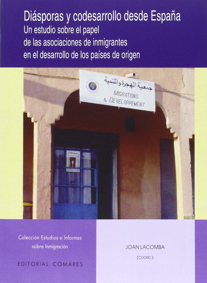 Diásporas y codesarrollo desde España, de Lacomba Vázquez y otros, Joan | portada del libro