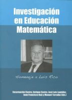 Investigación en Educación Matemática, de Varios autores | portada del libro