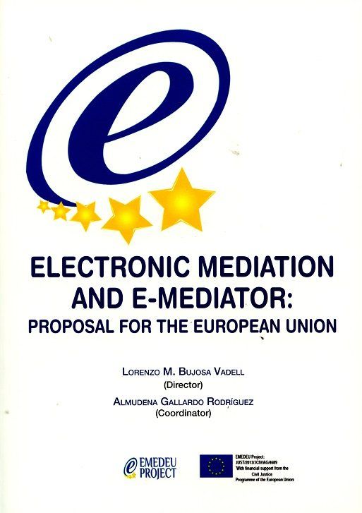 Electronic mediatrion and e-mediator, de Bujosa Vadell y otros, Lorenzo M. | portada del libro
