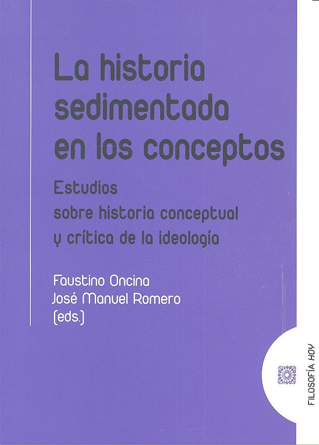 La historia sedimentada en los conceptos, de Romero Cuevas y otros, José Manuel | portada del libro