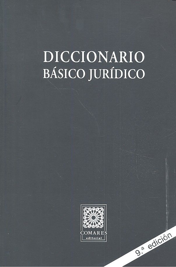Diccionario Básico Jurídico, de Del Arco Torres, Miguel Ángel | portada del libro