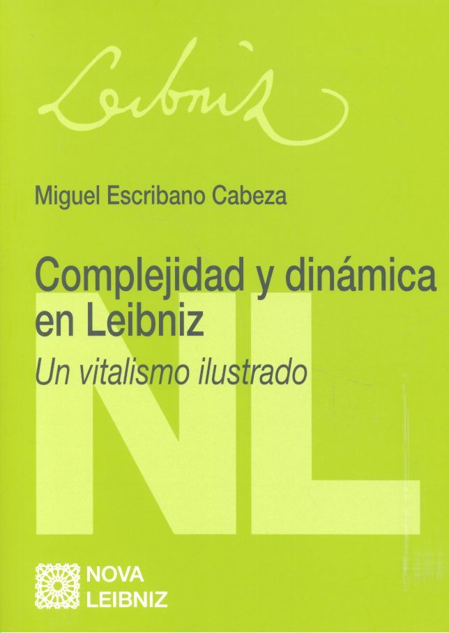 Complejidad y dinámica en Leibniz, de Escribano Cabeza | portada del libro
