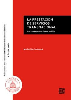 La prestación de servicios transnacional, de Villa Fombuena, María | portada del libro