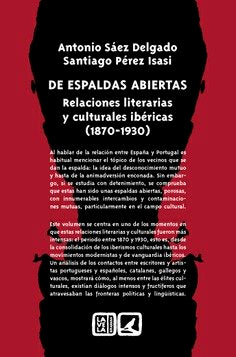 De espaldas abiertas, de Sáez Delgado, Antonio | portada del libro