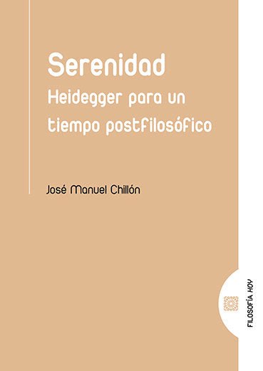 Serenidad, de Chillón Lorenzo, José Manuel | portada del libro