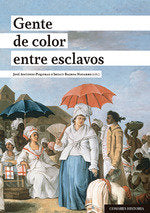 Gente de color entre esclavos | portada del libro
