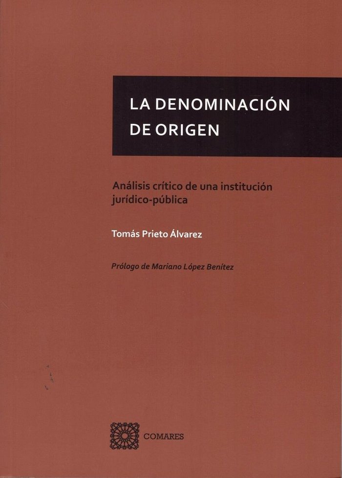 La denominación de origen, de Prieto Álvarez, Tomás | portada del libro