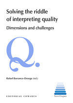 SOLVING THE RIDDLE OF INTERPRETING QUALITY | portada del libro