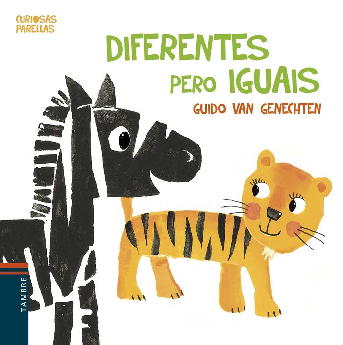 Diferentes pero iguais, de Genechten, Guido van | portada del libro