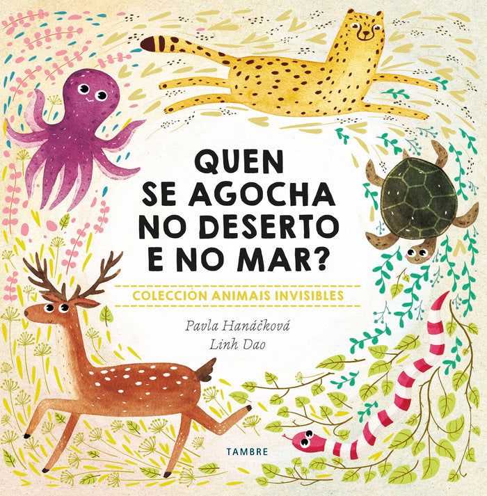 Quen se agocha no deserto e no mar?, de Haná& x0010D | portada del libro