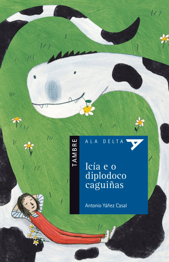 Icía e o diplodoco caguiñas, de Yáñez Casal, Antonio | portada del libro