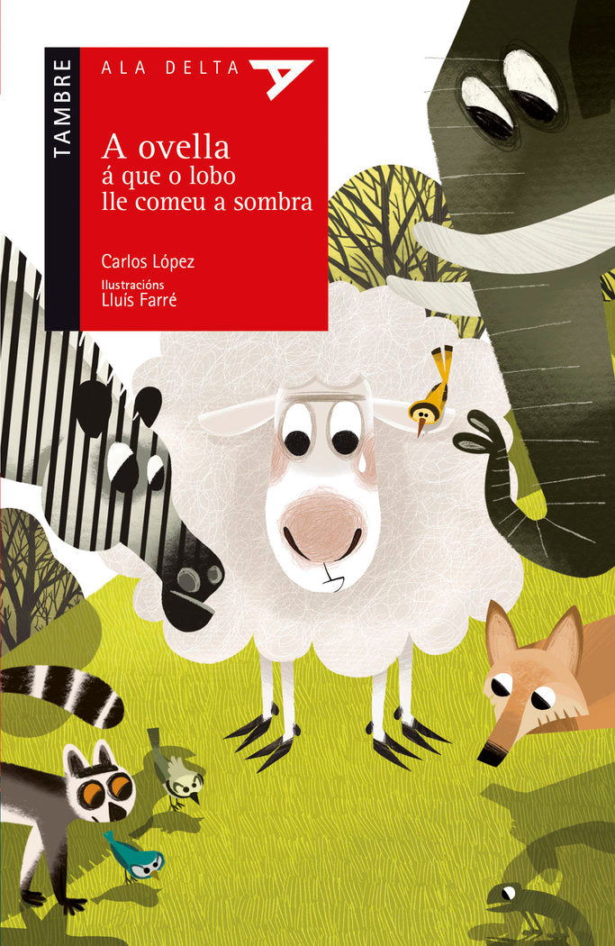A ovella á que o lobo lle comeu a sombra, de López Gómez, Carlos | portada del libro