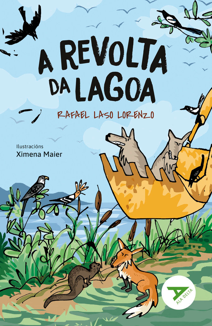 A revolta da lagoa, de LASO LORENZO, RAFAEL | portada del libro