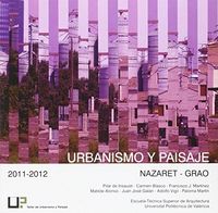 URBANISMO Y PAISAJE. NAZARET - GRAO, de MARTIN VELASCO, PALOMA | portada del libro
