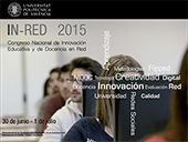 In-Red 2015 - CONGRESO NACIONAL DE INNOVACIÓN EDUCATIVA Y DE DOCENCIA EN RED, de VICENTE BOTTI NAVARRO | portada del libro