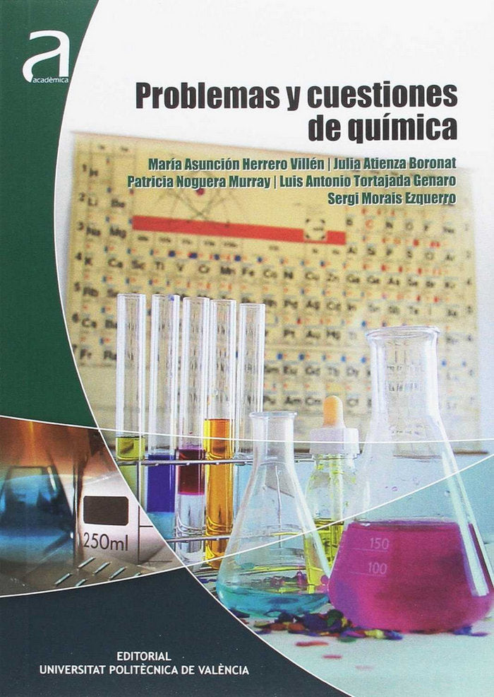 PROBLEMAS Y CUESTIONES DE QUÍMICA, de HERRERO VILLÃ‰N, MARÃA ASUNCIÃ“N | portada del libro