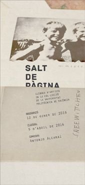 SALT DE PÀGINA. LLIBRES D'ARTISTA EN LA COL.LECCIÓ DE LA UNIVERSITAT POLITÉCNICA DE VALÈNCIA, de Alcaraz Mira, Antonio | port