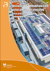 INSTALACION FOTOVOLTAICA EN AUTOCONSUMO COLECTIVO, de CUCO PARDILLOS, SALVADOR | portada del libro
