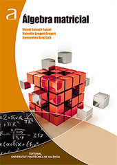 Álgebra matricial, de Estruch Fuster, Vicente Domingo | portada del libro