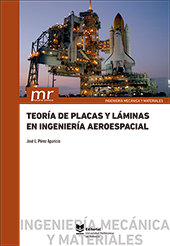 Teoría de placas y láminas en Ingeniería Aeroespacial, de Pérez Aparicio, José Luis | portada del libro