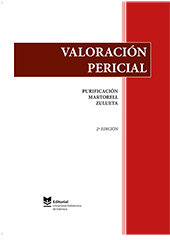 Valoración pericial, de Martorell Zulueta, Purificación | portada del libro