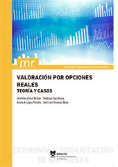 VALORACION POR OPCIONES REALES TEORIA Y C, de VIVANCOS BONO, JOSE LUIS | portada del libro