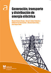 Generación, transporte y distribución de energía eléctrica, de Alcázar Ortega, Manuel | portada del libro