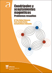 Cuadripolos y acoplamientos magnéticos. Problemas resueltos, de Molina Palomares, Mª Pilar | portada del libro