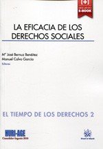 La eficacia de los derechos sociales, de Bernuz Benéitez | portada del libro