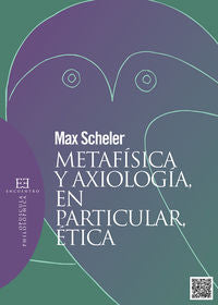 Metafísica y axiología, en particular, ética, de Scheler, Max | portada del libro