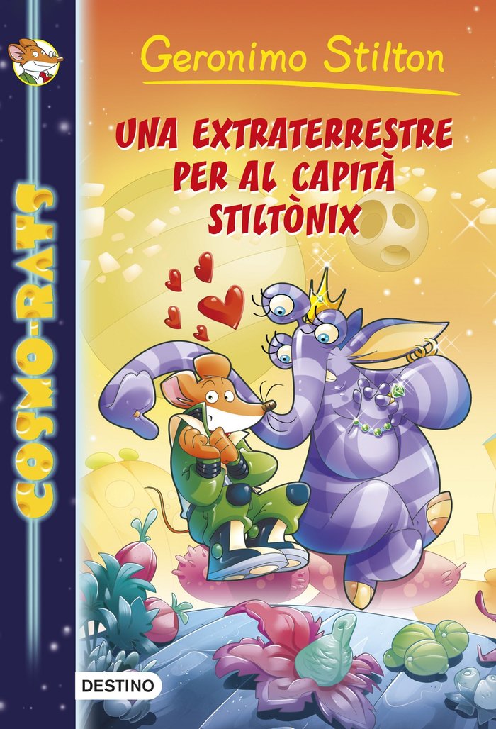 Una extraterrestre per al capità Stiltònix, de Stilton, Geronimo | portada del libro