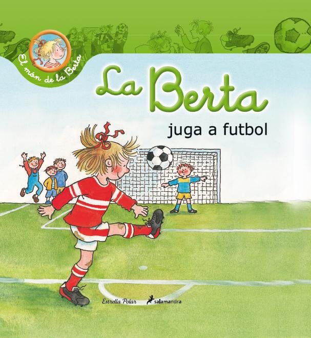 La Berta juga a futbol, de Schneider | portada del libro