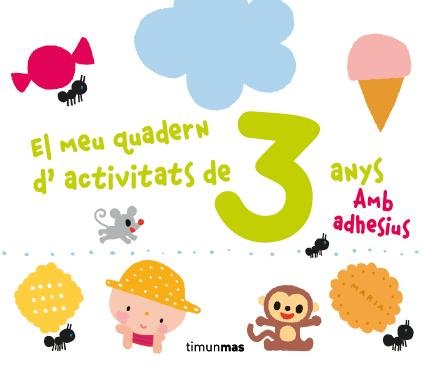 El meu quadern d'activitats de 3 anys, de Autors | portada del libro