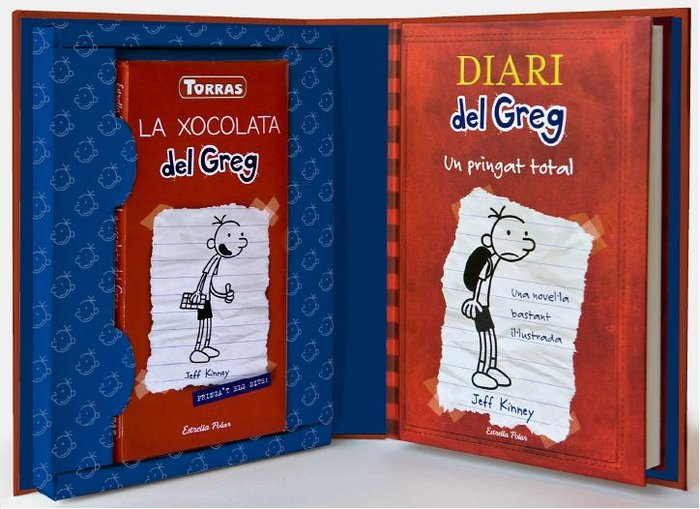 Diari del Greg 1 Pack xocolata, de Kinney | portada del libro