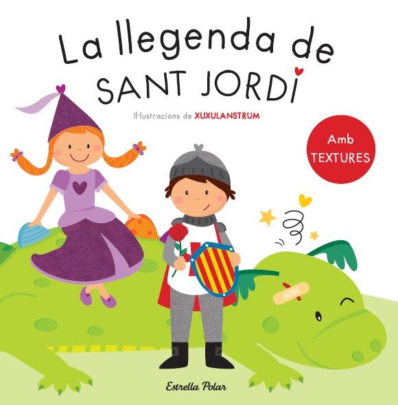La llegenda de Sant Jordi. Amb textures, de AA. VV. | portada del libro