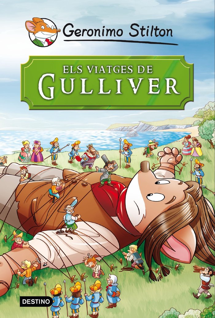 Els viatges de Gulliver, de Stilton | portada del libro