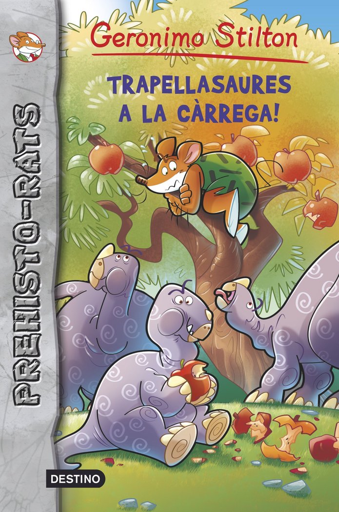 Trapellasaures a la càrrega!, de Stilton, Geronimo | portada del libro