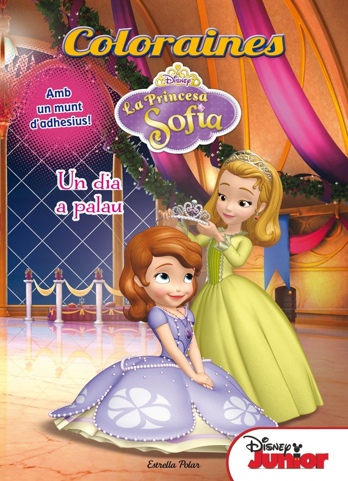 Princesa Sofia. Coloraines, de Autors | portada del libro