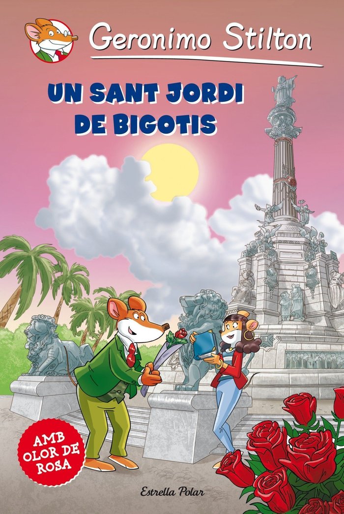 Un Sant Jordi de bigotis, de Stilton | portada del libro