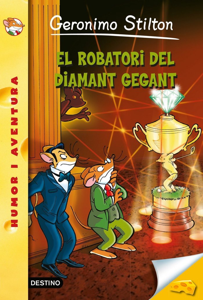 53- El robatori del diamant gegant, de Stilton | portada del libro