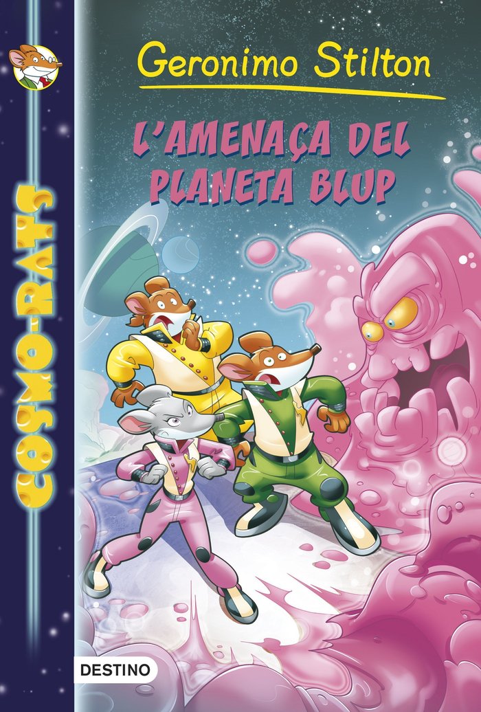 L'amenaça del planeta Blup, de Stilton, Geronimo | portada del libro