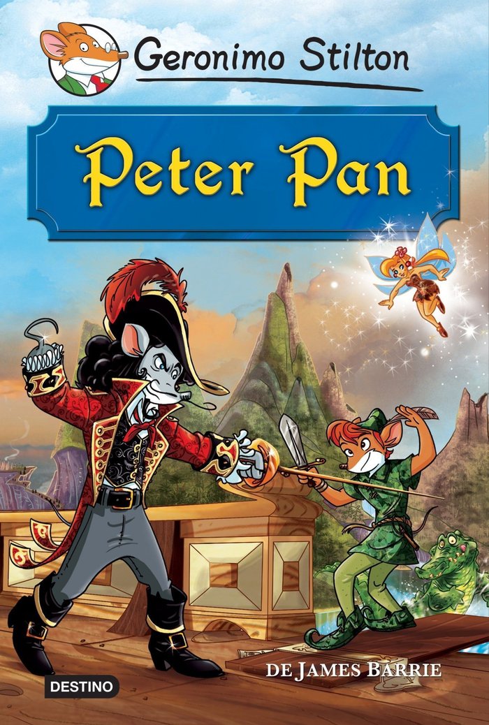 Peter Pan, de Stilton, Geronimo | portada del libro