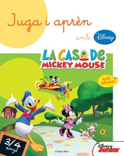Juga i aprèn amb Disney 3-4 anys, de Autors | portada del libro