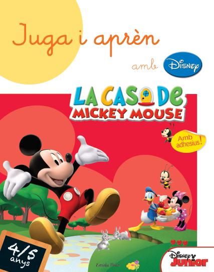 Juga i aprèn amb Disney 4-5 anys, de Autors | portada del libro
