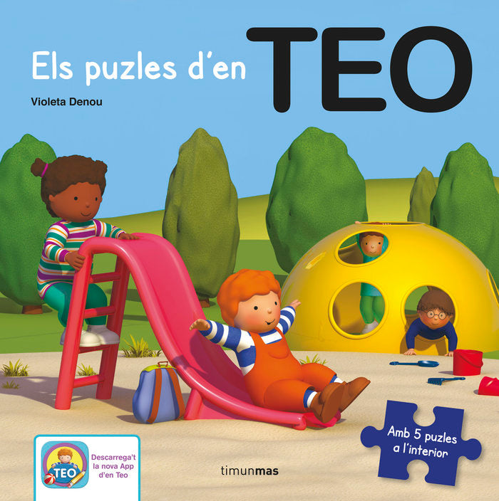 Els puzles d'en Teo, de Denou | portada del libro